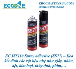 EC IS5110 Spray adhesive (SS77) – Keo kết dính các vật liệu nhẹ